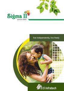 Image of 1100 Sq.ft 2 BHK Apartment / Flat for sale in DS Sigma 2, Lohgarh, Zirakpur for Rs. 4600000