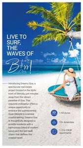 Image of 970 Sq.ft 2 BHK Apartment / Flat for sale in Dreamz Goa by Level Up Constructions, Nabarwada, Sindhudurg for Rs. 6000000