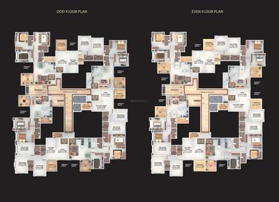 Image of 1540 Sq.ft 3 BHK Apartment / Flat for sale in Aditya Shagun Nisarg Palms, Bavdhan, Pune for Rs. 14900000