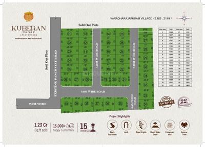Image of 1500 Sq.ft Residential Plot / Land for sale in Premier Kuberan Nagar, Mudichur, Chennai for Rs. 8248000