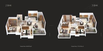 Image of 2565 Sq.ft 4 BHK Duplex for sale in Kamalraj Athens, Wakad, Pune for Rs. 26000000