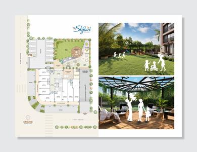 Image of 1998 Sq.ft 3 BHK Apartment / Flat for sale in The Skylark, Randesan, Gandhinagar for Rs. 8560000