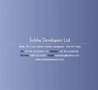 Image of 1700 Sq.ft 3 BHK Apartment / Flat for sale in Sobha Iris, Bellandur, Bengaluru for Rs. 28500000