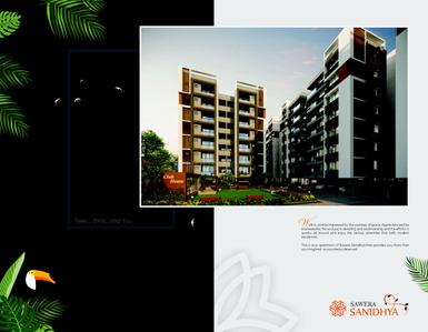 Image of 2588 Sq.ft 3 BHK Apartment / Flat for sale in Sawera Sanidhya, Nikol, Ahmedabad for Rs. 8500000