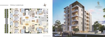 Image of 1818 Sq.ft 3 BHK Apartment / Flat for sale in Janki Royale, Bapu Nagar, Jaipur for Rs. 16362000