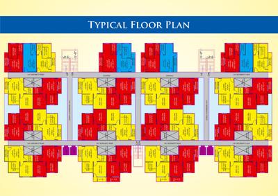 Image of 1022 Sq.ft 2 BHK Apartment / Flat for sale in Sai Pride Homes, Nipania, Indore for Rs. 7000000