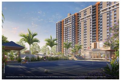 Image of 1251 Sq.ft 3 BHK Apartment / Flat for sale in Parklane Urbanjoy Wing B, Sus, Pune for Rs. 8800000