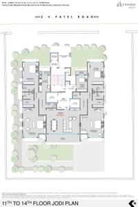 Image of 3000 Sq.ft 4 BHK Apartment / Flat for sale in S Raheja Panorama, Santacruz West, Mumbai for Rs. 170000000