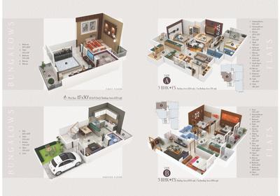 Image of 1680 Sq.ft 3 BHK Apartment / Flat for sale in Sanskaar Ville Panache, Salaiya, Bhopal for Rs. 9000000