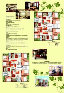 Image of 901 Sq.ft 2 BHK Apartment / Flat for sale in Ambey Awas, Rajarhat, Kolkata for Rs. 4000000