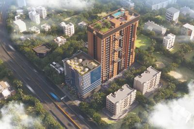 Image of 1082 Sq.ft 2 BHK Apartment / Flat for sale in SK Fortune Towers, Hadapsar, Pune for Rs. 9999000