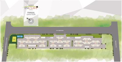 Image of 1240 Sq.ft 3 BHK Apartment / Flat for sale in Pacifica North Enclave Block A To K, Vaishno Devi Circle, Ahmedabad for Rs. 7000000