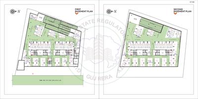 Image of 1296 Sq.ft 2 BHK Apartment / Flat for sale in Jay Visat Aatman, Chandkheda, Ahmedabad for Rs. 5700000