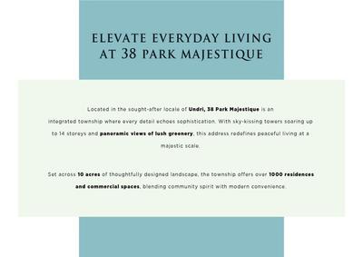 Image of 1100 Sq.ft 2 BHK Apartment / Flat for sale in Majestique 38 Park Majestique Phase III, Undri, Pune for Rs. 5300000