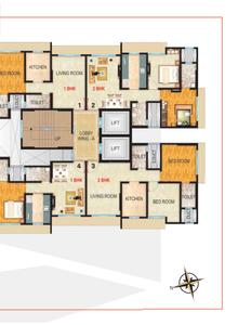 Image of 550 Sq.ft 1 BHK Apartment / Flat for sale in Shivraj Heights A And B Wing, Kandivali West, Mumbai for Rs. 7800000