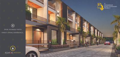 Image of 950 Sq.ft 3 BHK Independent House for sale in Bandhan Gulmohar Woods, Ghanteshwer, Rajkot for Rs. 7250000