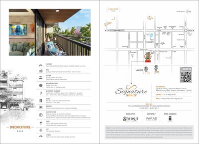 Image of 1148 Sq.ft 3 BHK Apartment / Flat for sale in Shreeji Signature Infinity, Chharodi, Ahmedabad for Rs. 8967000
