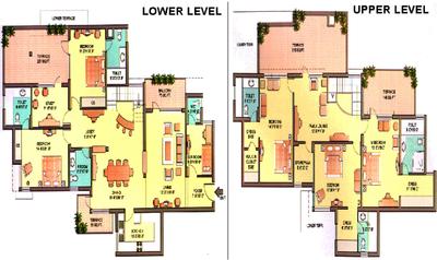 Image of 1800 Sq.ft 3 BHK Apartment / Flat for sale in Orchid Petals, Sector 49, Gurgaon for Rs. 31000000