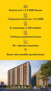 Image of 550 Sq.ft 1 BHK Apartment / Flat for sale in Rama Livmo, Hinjawadi, Pune for Rs. 4800000