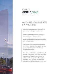 Raheja Prime 1 Brochure 14