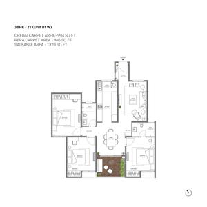 Image of 1350 Sq.ft Residential Plot / Land for sale in Assetz Atmos And Aura, Shettigere, Bengaluru for Rs. 16500000