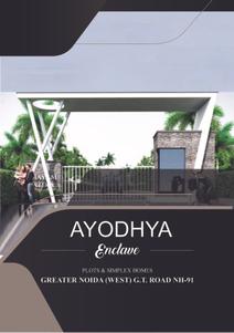 Image of 90 Sq.ft Residential Plot / Land for sale in SS Ayodhya Enclave, Dhoom Manikpur, Greater Noida for Rs. 2803500