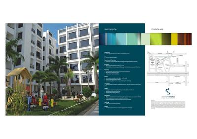Image of 1089 Sq.ft 2 BHK Apartment / Flat for sale in Siddharth Status, Vavol, Gandhinagar for Rs. 4500000
