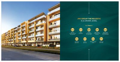 Image of 2043 Sq.ft 3 BHK Apartment / Flat for sale in JMS Group The Majestic Homes, Manesar, Gurgaon for Rs. 15500000