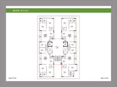 Image of 2475 Sq.ft 3 BHK Apartment / Flat for sale in Abhishek Apple Green 2, Koba, Gandhinagar for Rs. 10725000