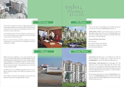 Image of 460 Sq.ft 1 BHK Apartment / Flat for sale in Avalon Homes, Tapukara, Bhiwadi for Rs. 735000