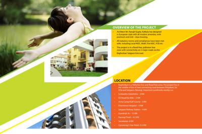 Image of 1000 Sq.ft 2 BHK Apartment / Flat for sale in Shine Heaven, Bagharbari, Guwahati for Rs. 5000000