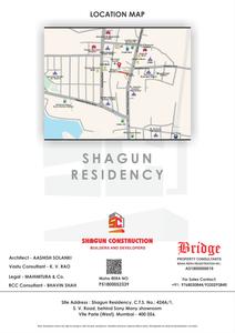 Image of 1325 Sq.ft 3 BHK Apartment / Flat for sale in Shagun Residency, Omkar Nagar, Nagpur for Rs. 6800000