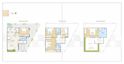 Image of 1500 Sq.ft 4 BHK Villa for sale in Auro Vivaanta, Bill, Vadodara for Rs. 8500000