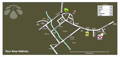 Image of 600 Sq.ft 1 BHK Apartment / Flat for sale in Puraniks Kanchan Pushp Society, Kasarvadavali, Thane for Rs. 6300000