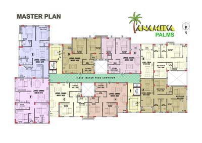 Image of 1180 Sq.ft 3 BHK Apartment / Flat for sale in Anamika Palms, Kamalgazi, Kolkata for Rs. 4800000