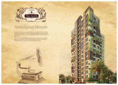Image of 1530 Sq.ft 3 BHK Apartment / Flat for sale in Keventer The North, Kashipur, Kolkata for Rs. 13500000