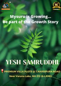 Image of 1200 Sq.ft Residential Plot / Land for sale in Yesh Samruddhi, Duddagere, Mysore for Rs. 1999999