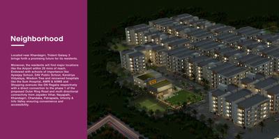 Image of 1055 Sq.ft 2 BHK Apartment / Flat for sale in Trident Galaxy III, Kalinga Nagar, Bhubaneswar for Rs. 8900000