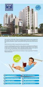 Image of 1453 Sq.ft 3 BHK Apartment / Flat for sale in Ramky One Kosmos , Nallagandla, Hyderabad for Rs. 13000000