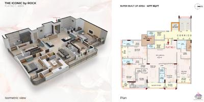 Image of 4277 Sq.ft 4 BHK Apartment / Flat for sale in The Iconic, Bhuwana, Udaipur for Rs. 20500000