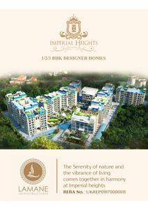 Image of 1015 Sq.ft 1 BHK Apartment / Flat for sale in Pushpanjali Imperial Heights, Mussoorie Road, Dehradun for Rs. 8500000