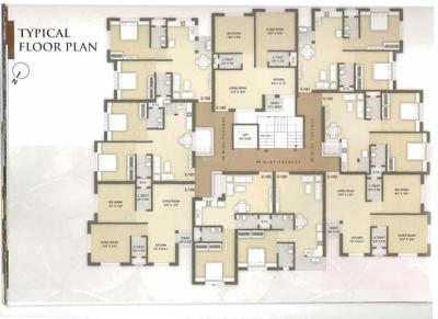 Image of 560 Sq.ft 1 BHK Apartment / Flat for sale in Prabhakunj Flowers, Kabilpore, Navsari for Rs. 1450000