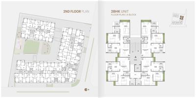 Image of 1050 Sq.ft 2 BHK Apartment / Flat for sale in Shree Radha Jaldeep Icon 2, Vejalpur, Ahmedabad for Rs. 5000000
