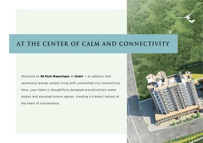 Image of 1100 Sq.ft 2 BHK Apartment / Flat for sale in Majestique 38 Park Majestique Phase III, Undri, Pune for Rs. 5300000