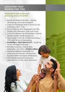Image of 1070 Sq.ft 2 BHK Apartment / Flat for sale in Urban Vista, Noida Extension, Greater Noida for Rs. 4799000