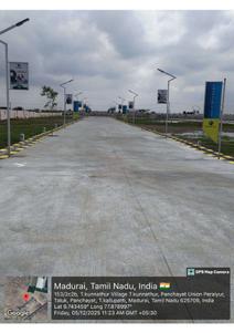 Image of 1200 Sq.ft Residential Plot / Land for sale in Emerald City, Kunnathur, Madurai for Rs. 1000000