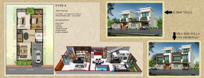 Image of 1050 Sq.ft 2 BHK Apartment / Flat for sale in Rishi Krishna Residency, Arjunganj, Lucknow for Rs. 4900000