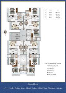 Image of 420 Sq.ft 1 BHK Apartment / Flat for sale in Madhusudan Shrine, Malad West, Mumbai for Rs. 10500000