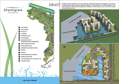 Image of 3550 Sq.ft 4 BHK Apartment / Flat for sale in Adani Water Lily Phase 5, Shantigram, Ahmedabad for Rs. 27000000