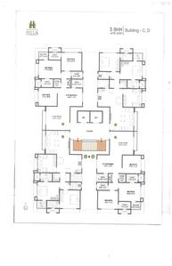 Image of 1621 Sq.ft 3 BHK Apartment / Flat for sale in Rameshwaram Hills, Udhna, Surat for Rs. 7000000